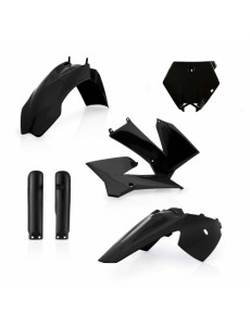KIT PLÁSTICOS COMPLETO ACERBIS KTM SX 85 2006 - 2012 PRETO